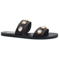 steve madden sandalias jase blak leather jase02s1 para mujer