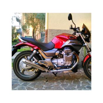 Silenciador de escape Moto Guzzi Nevada 750 i.e. -'08 Mistral cónico par corto