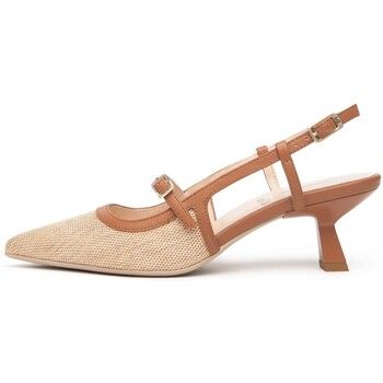 NeroGiardini Zapatos de tacón T.Paglia Fresh 01/S Armenia Cognac Tpu Cleto Natu para mujer