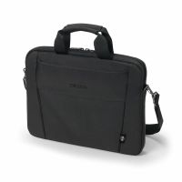 maletin dicota eco slim case base 156 poliester negro con materiales reciclados