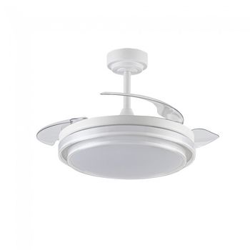 Ventilador led aspas plegables lander cct dim (72w)