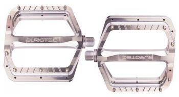 Pedales planos burgtec penthouse mk5 plata rodio
