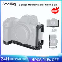 placa de montaje en forma de l smallrig z 6iii para nikon z 6iii placa l para arca-swiss con orificios roscados de 14 -20 soporte de zapata fria -4523