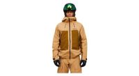 chaqueta aislante para hombre peak performance edge hipe beige