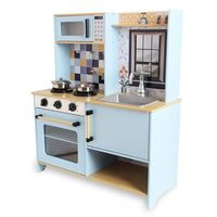 cocina de madera 2 modulos 913d00013 deqube