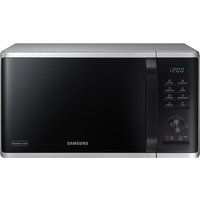 samsung ms23k3515aseu solo microwave - silver silver