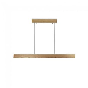 Lámpara colgante led madera (15w)