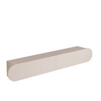 soporte de tv de madera lum1 - 180 x 31 x 29 cm - crema