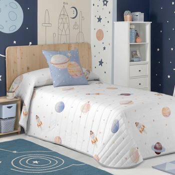 COOL KIDS - Colcha Bouti Infantil Reversible - 100% Algodón - Extra Suave - 5 Modelos Disponibles - Cama 90/105 cm - Fabricado en España