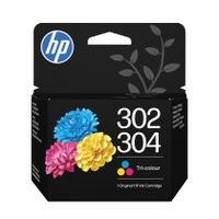 hp cartucho de tinta original 302304 tricolor