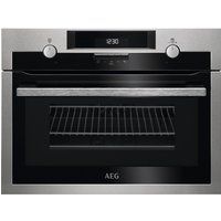 aeg kme561000m electric oven with microwave- stainless steel stainless steel