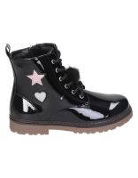 botas y botines para nina plana xti kids 151092 en negro 33