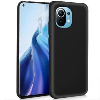 cool funda silicona negra para xiaomi mi 11  mi 11 pro