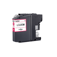 cartucho brother lc22em magenta
