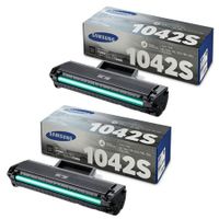 original multipack samsung scx-3205w printer toner cartridges 2 pack -mlt-d1042s