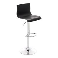 taburete de bar hover plastico negro 36x39x84 cm clp