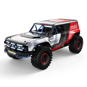 MJX H8P 1/8 2.4G 4WD 4CH Motor Sin Escobillas Sensado RC Crawler Vehículo Modelo RTR Bronco Baja 1000 Autorización Genui