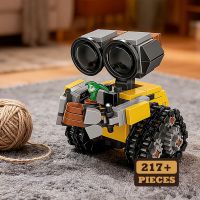 bloques de construccion moc del robot wall-e mas de 200 piezas modelo de ladrillos para armar juguetes creativos para ninos y adultos