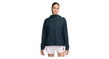 Chaqueta impermeable nike trail azul  mujer