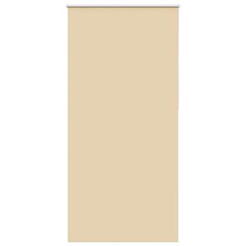 Estor Enrollable Opaco Beige 90x230 Cm Tela Ancho 85,7 Cm Vidaxl