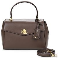 lauren ralph lauren bolso de mano farrah soft satchel small para mujer