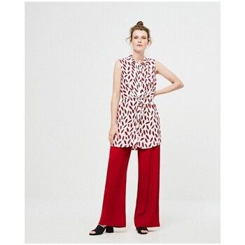 Surkana Camisa Camicia Nodo Fanta Red 520JUJA122 para mujer