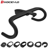 manillar de carbono de carretera kocevlo manillar de carbono t800 manillar de carretera interno integrado de 286mm piezas de bicicleta