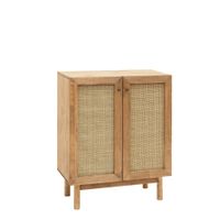 aparador de madera maciza envejecido 80x100cm