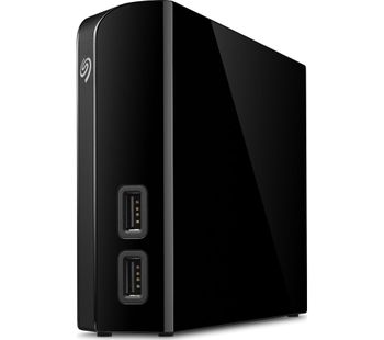 SEAGATE Backup Plus External Hard Drive - 4 TB, Black, Black