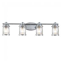 aplique de pared para banos ashland bay 4 luces