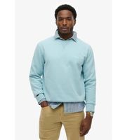 superdry para hombre m2013751a sudadera essential logo azul xl casual algodon