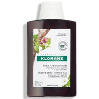 klorane strengthening shampoo for thinning tired hair with quinine and organic edelweiss 200ml