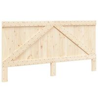 cabecero de madera maciza de pino 200x104 cm vidaxl
