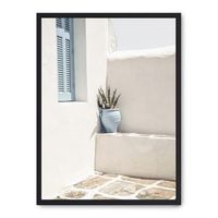 cuadro blue window