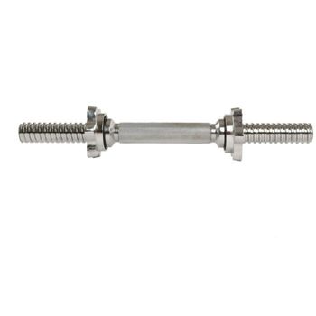 OZIO FITNESS 2 Barras Mancuernas 2 kg 35 cm de largo 28 mm de diámetro del agujero