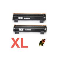2 toner compatibles brother tn1050 xl alta capacidad jumbo 2000c 5