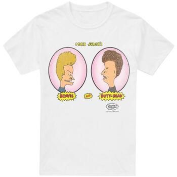 Beavis & Butthead Camiseta Heads In Ovals para hombre