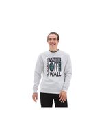 sudadera vans global stack blanco hombre