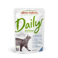 almo nature daily menu 24 x 70 g - pack ahorro - bacalao y gambas
