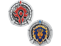 moneda - fanattik world of warcraft limited edition faction coin