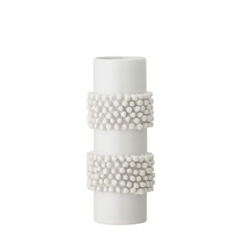 Jarrón de gres blanco alt.20,5