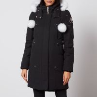 moose knuckles stirling cotton and nylon-blend parka - xs