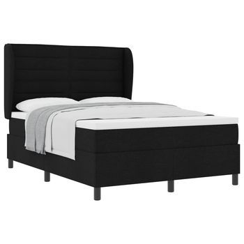 Cama Tapizada 203x143x128 Cm Tejido - Negro