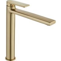 grifo de lavabo rea verso brush gold high