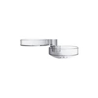 jabonera hansgrohe hg cassettad transparente 28689000