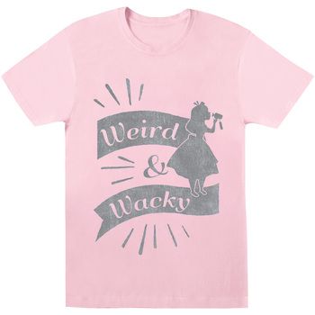 Disney Camiseta Alice In Wonderland Weird And Wacky para hombre