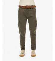 superdry para mujer w7010925a pantalon cargo pitillo verde 3228 casual algodon