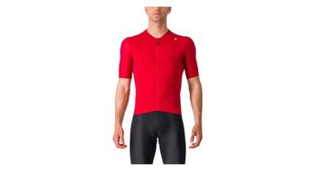 Maillot castelli  p espresso  p de manga corta rojo