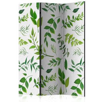 Biombo - Green Twigs (135x172 Cm)