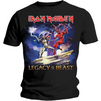 Iron Maiden Camiseta manga larga Legacy Beast Fight para mujer